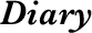 diary