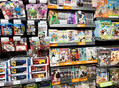 書店のMangaコーナー